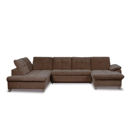 Coltar U Extensibil Sevilia Lux 6 Locuri, Tetiere Reglabile, 355 Cm-01