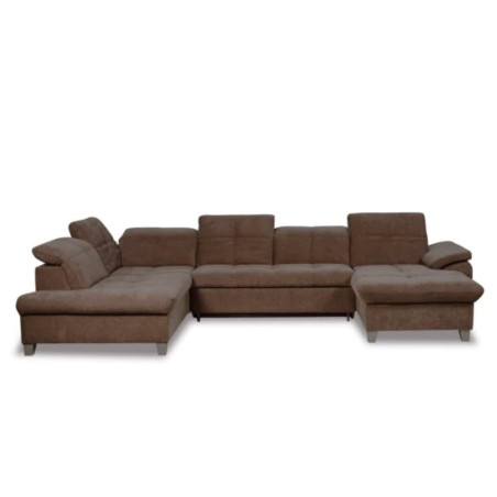 Coltar U Extensibil Sevilia Lux 6 Locuri, Tetiere Reglabile, 355 Cm-01