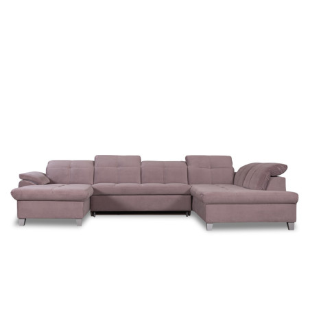 Coltar U Extensibil Sevilia Lux 6 Locuri, Tetiere Reglabile, 355 Cm-01