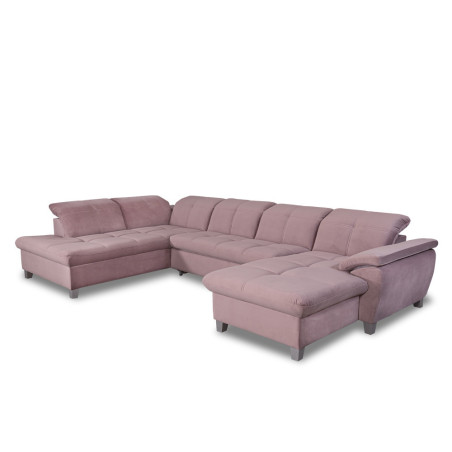 Coltar U Extensibil Sevilia Lux 6 Locuri, Tetiere Reglabile, 355 Cm-01