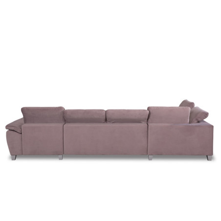Coltar U Extensibil Sevilia Lux 6 Locuri, Tetiere Reglabile, 355 Cm-01