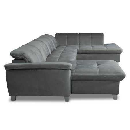 Coltar U Extensibil Sevilia Lux 6 Locuri, Tetiere Reglabile, 355 Cm-01