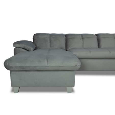 Coltar U Extensibil Sevilia Lux 6 Locuri, Tetiere Reglabile, 355 Cm-01