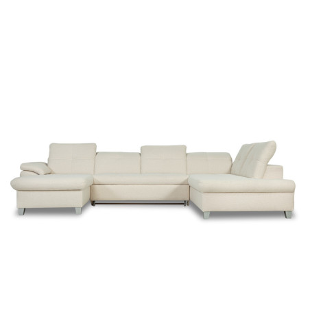 Coltar U Extensibil Sevilia Lux 6 Locuri, Tetiere Reglabile, 355 Cm-01