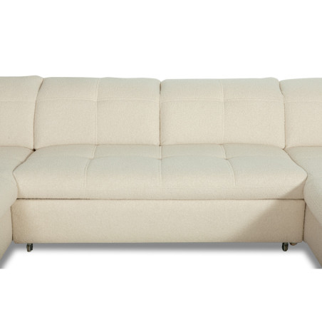 Coltar U Extensibil Sevilia Lux 6 Locuri, Tetiere Reglabile, 355 Cm-01