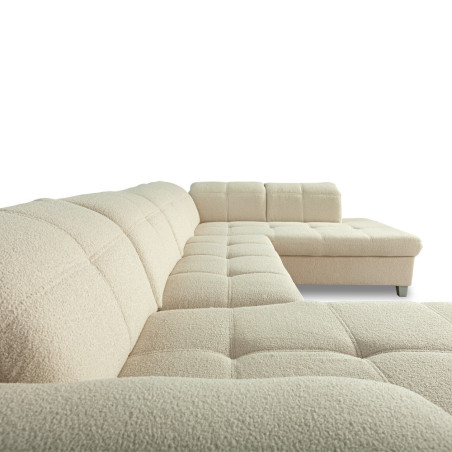 Coltar U Extensibil Sevilia Lux 6 Locuri, Tetiere Reglabile, 355 Cm-01