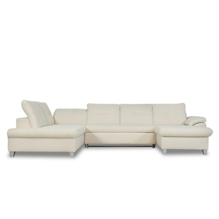 Coltar U Extensibil Sevilia Lux 6 Locuri, Tetiere Reglabile, 355 Cm-01