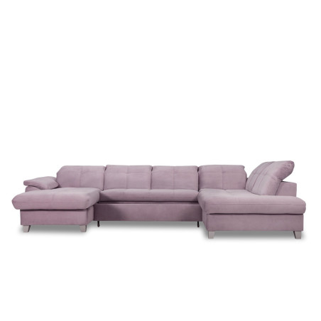 Coltar U Extensibil Sevilia Lux 6 Locuri, Tetiere Reglabile, 355 Cm-01