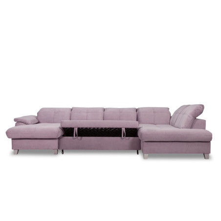 Coltar U Extensibil Sevilia Lux 6 Locuri, Tetiere Reglabile, 355 Cm-01