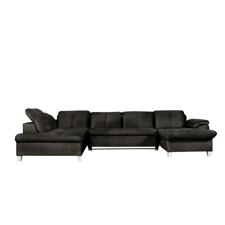 Coltar U Extensibil Sevilia Lux 6 Locuri, Tetiere Reglabile, 355 Cm-01