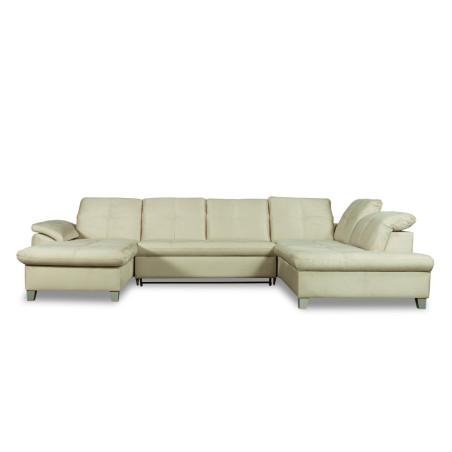 Coltar U Extensibil Sevilia Lux 6 Locuri, Tetiere Reglabile, 355 Cm-01