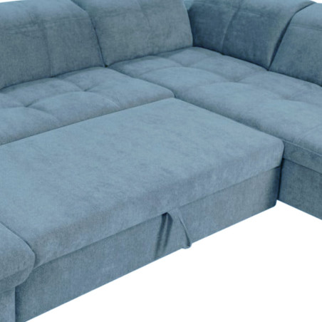 Coltar U Extensibil Sevilia Lux 6 Locuri, Tetiere Reglabile, 355 Cm-01