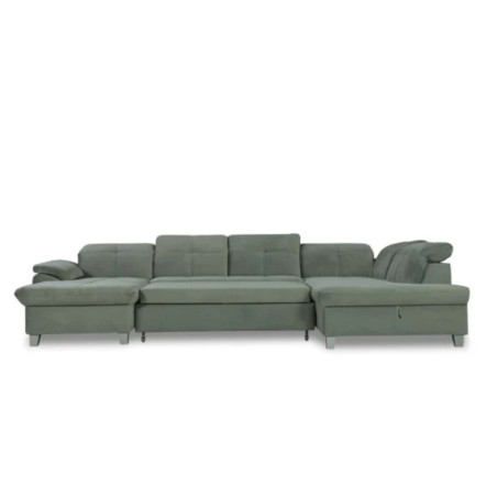 Coltar U Extensibil Sevilia Lux 6 Locuri, Tetiere Reglabile, 355 Cm-01