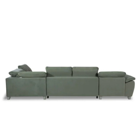 Coltar U Extensibil Sevilia Lux 6 Locuri, Tetiere Reglabile, 355 Cm-01