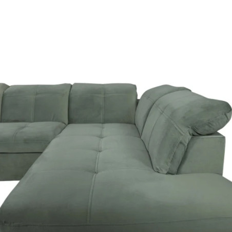 Coltar U Extensibil Sevilia Lux 6 Locuri, Tetiere Reglabile, 355 Cm-01