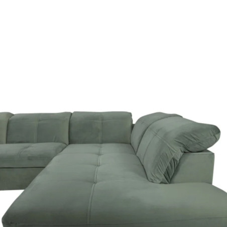 Coltar U Extensibil Sevilia Lux 6 Locuri, Tetiere Reglabile, 355 Cm-01