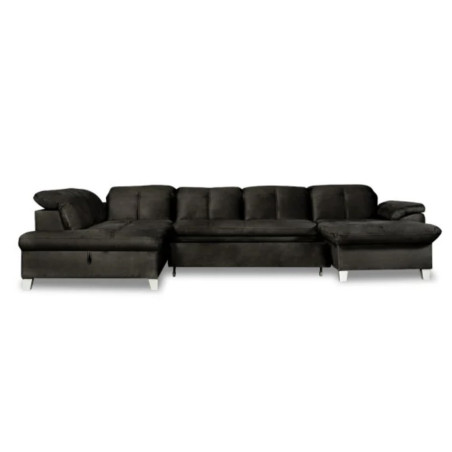 Coltar U Extensibil Sevilia Lux 6 Locuri, Tetiere Reglabile, 355 Cm-01