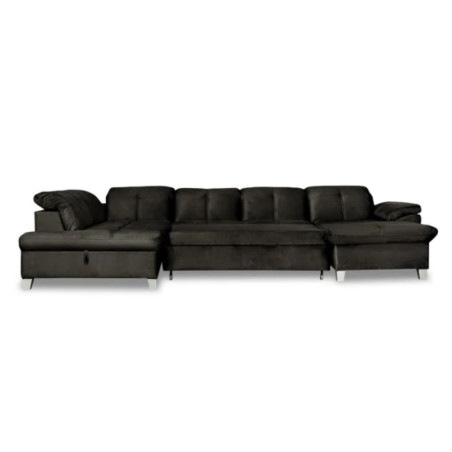 Coltar U Extensibil Sevilia Lux 6 Locuri, Tetiere Reglabile, 355 Cm-01