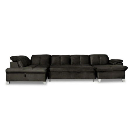 Coltar U Extensibil Sevilia Lux 6 Locuri, Tetiere Reglabile, 355 Cm-01