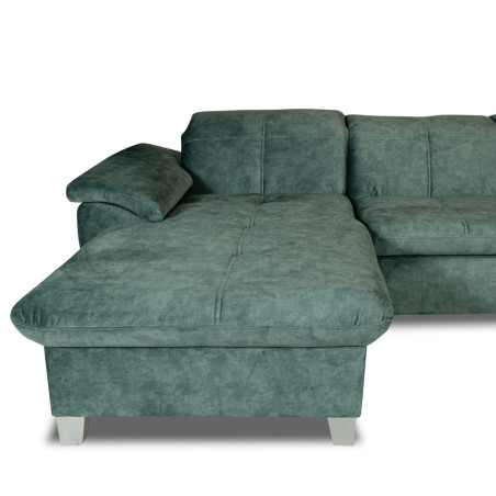 Coltar U Extensibil Sevilia Lux 6 Locuri, Tetiere Reglabile, 355 Cm-01