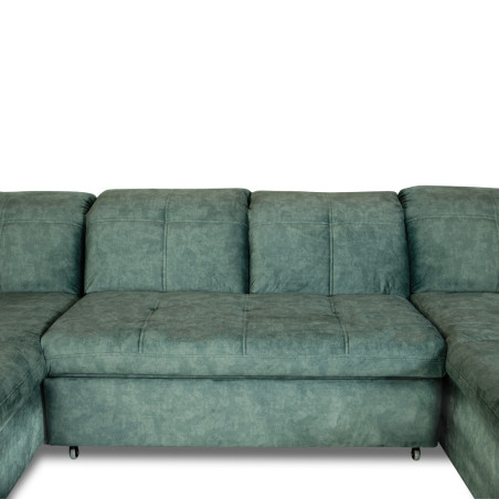 Coltar U Extensibil Sevilia Lux 6 Locuri, Tetiere Reglabile, 355 Cm-01