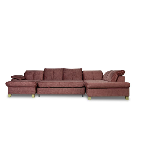 Coltar U Extensibil Sevilia Lux 6 Locuri, Tetiere Reglabile, 355 Cm-01