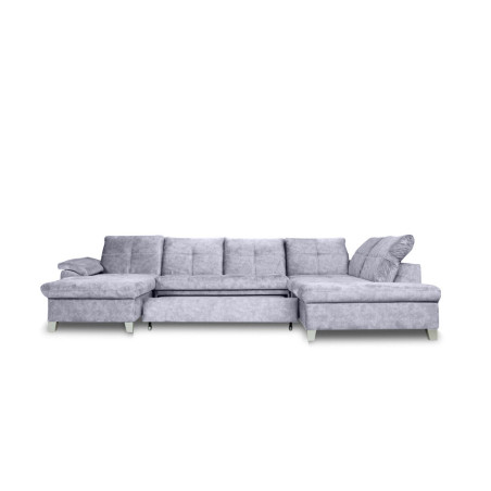 Coltar U Extensibil Sevilia Lux 6 Locuri, Tetiere Reglabile, 355 Cm-01