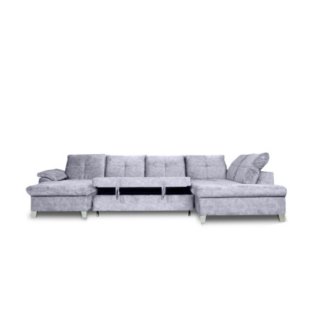 Coltar U Extensibil Sevilia Lux 6 Locuri, Tetiere Reglabile, 355 Cm-01
