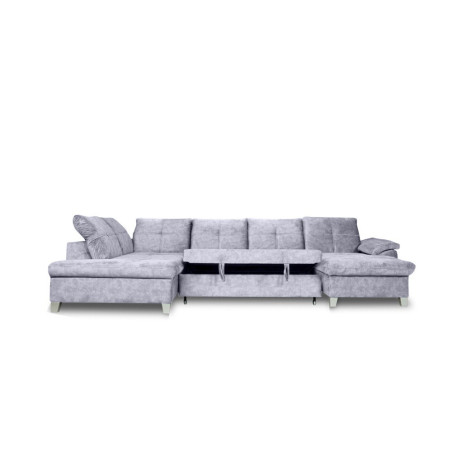 Coltar U Extensibil Sevilia Lux 6 Locuri, Tetiere Reglabile, 355 Cm-01