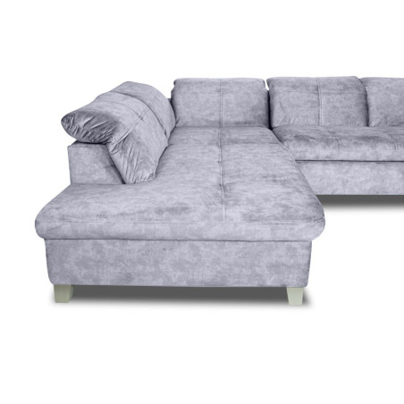 Coltar U Extensibil Sevilia Lux 6 Locuri, Tetiere Reglabile, 355 Cm-01