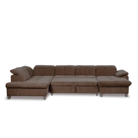 Coltar U Extensibil Sevilia Lux 6 Locuri, Tetiere Reglabile, 355 Cm-01