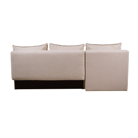 Coltar Extensibil Cu Lada New Modulo, Interschimbabil Stanga/Dreapta, Crem boucle, 220 X 80 X 155 Cm-01