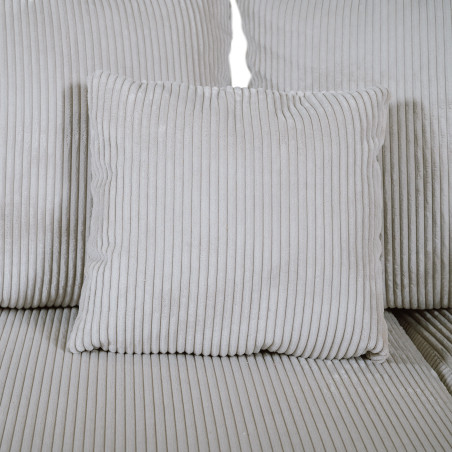 Coltar U Extensibil Otis Dreapta, 6 Locuri, Lada Depozitare, Gri deschis, 357 Cm-01