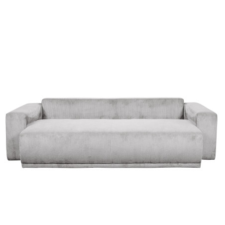 Canapea Extensibila Otis, 3 locuri, Lada Depozitare,  Gri deschis, 240 Cm-01