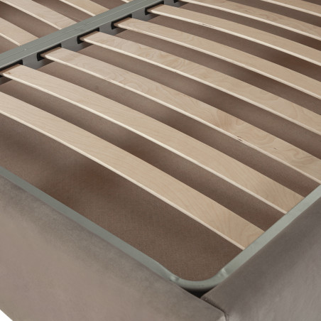 Set Dormitor Destiny, Pat Cu Dimensiune saltea 160 X 200 Cm, 2 Noptiere Si Dulap, Somiera Rabatabila-01