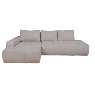 Coltar Extensibil Stanga Luna, Lada Depozitare, 5 Locuri, Anthology 15 Silver, 264 Cm
