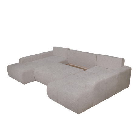 Coltar U Extensibil Luna, 6 Locuri, Anthology 15 Silver, 330 Cm-01