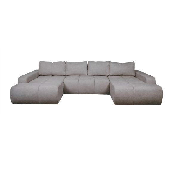 Coltar U Extensibil Luna, 6 Locuri, Movie Clay 84, 330 Cm