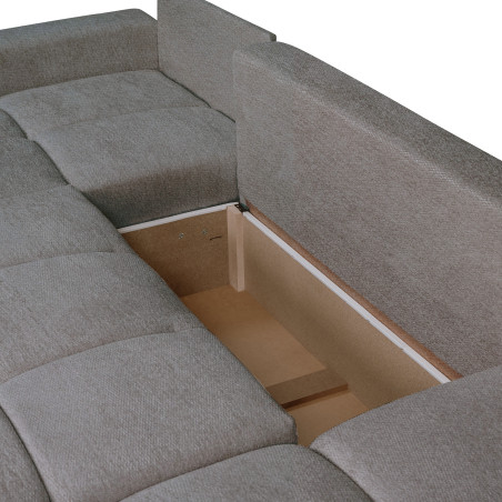 Coltar U Extensibil Luna, 6 Locuri, Movie Clay 84, 330 Cm-01