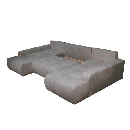 Coltar U Extensibil Luna, 6 Locuri, Movie Clay 84, 330 Cm-01