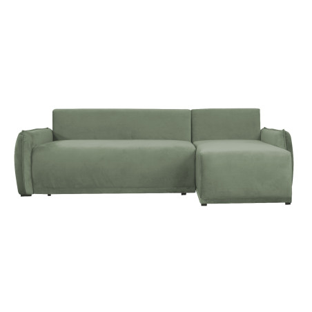 Coltar Extensibil Vida Interschimbabil Stanga/Dreapta, 5 Locuri, Lada Depozitare, Verde, 256 Cm-01