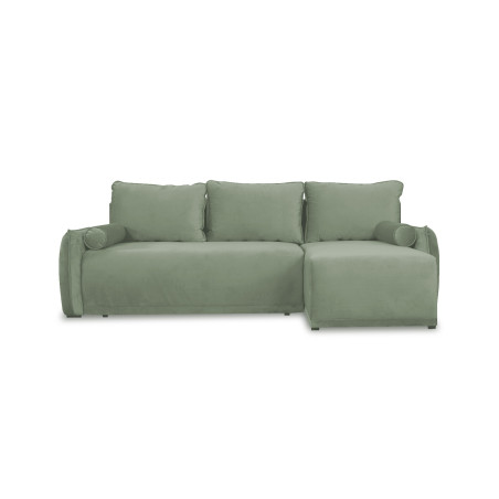 Coltar Extensibil Vida Interschimbabil Stanga/Dreapta, 5 Locuri, Lada Depozitare, Verde, 256 Cm-01