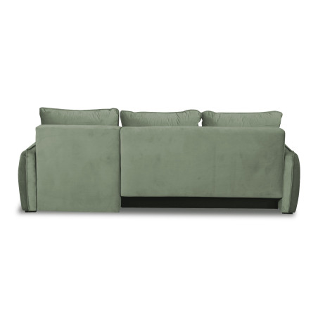 Coltar Extensibil Vida Interschimbabil Stanga/Dreapta, 5 Locuri, Lada Depozitare, Verde, 256 Cm-01