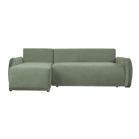 Coltar Extensibil Vida Interschimbabil Stanga/Dreapta, 5 Locuri, Lada Depozitare, Verde, 256 Cm-01