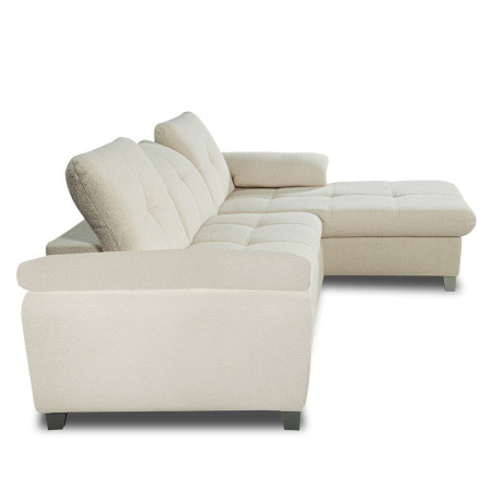 Coltar Extensibil Cu Insula Sevilia Lux, 5 Locuri, Tetiere Reglabile, 272 Cm-01