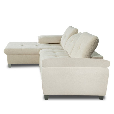 Coltar Extensibil Cu Insula Sevilia Lux, 5 Locuri, Tetiere Reglabile, 272 Cm-01