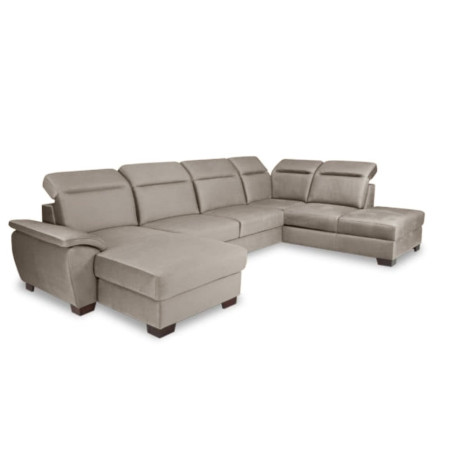 Coltar U Extensibil Cu Lada Dax, Tetiere Reglabile, 375 Cm-01