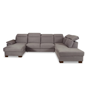 Coltar U Extensibil Cu Lada Dax, Tetiere Reglabile, 375 Cm