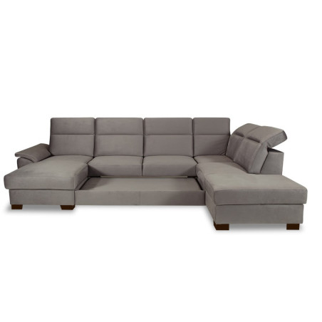 Coltar U Extensibil Cu Lada Dax, Tetiere Reglabile, 375 Cm-01