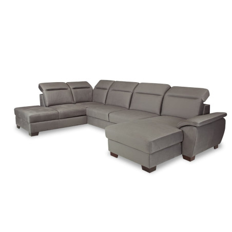 Coltar U Extensibil Cu Lada Dax, Tetiere Reglabile, 375 Cm-01